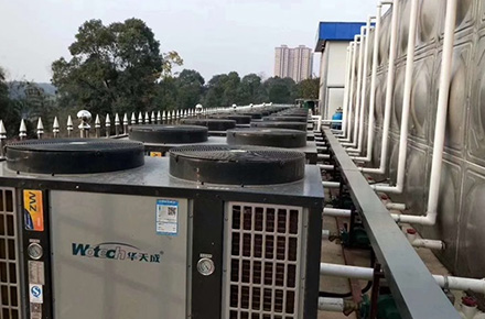 建设高质量校园热泵热水系统信赖华天成