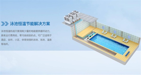 游泳俱乐部建设优选的泳池恒温系统